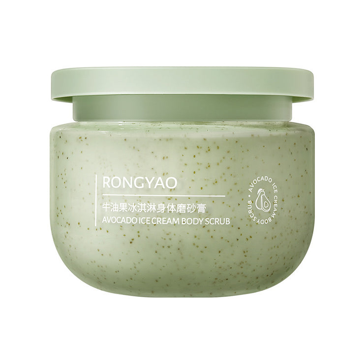 Avocado Ice Cream Body Scrub Cream