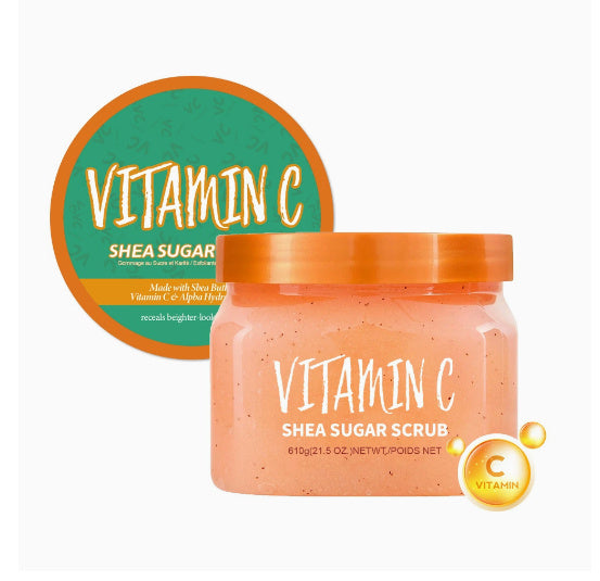 Facial Scrub Arbutin Sugar Salt Exfoliating