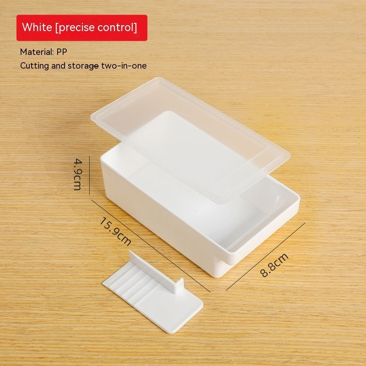 Butter Storage Quantitative Cutting Cheese Crisper